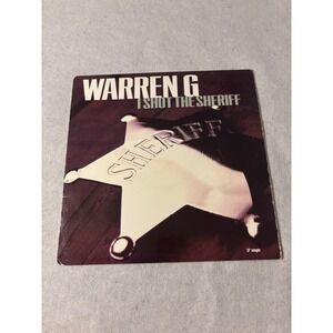 Warren G I Shot The Sheriff 12" Vinyl Single 1997 Def Jam EPMD Remix Good